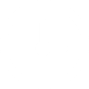 timing clock white icon